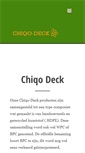 Mobile Screenshot of chiqo-deck.nl