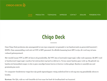 Tablet Screenshot of chiqo-deck.nl